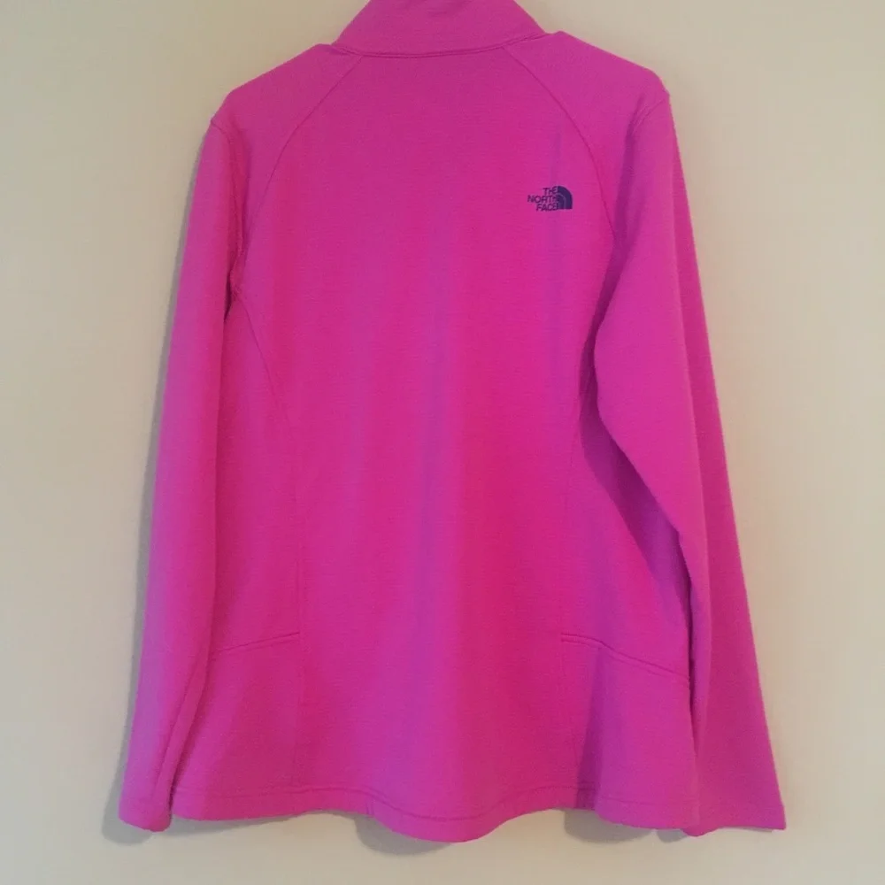 The North Face Pink Jacket with Navy Accents - Picture 3 of 3